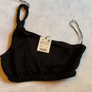 Zara off should crop top